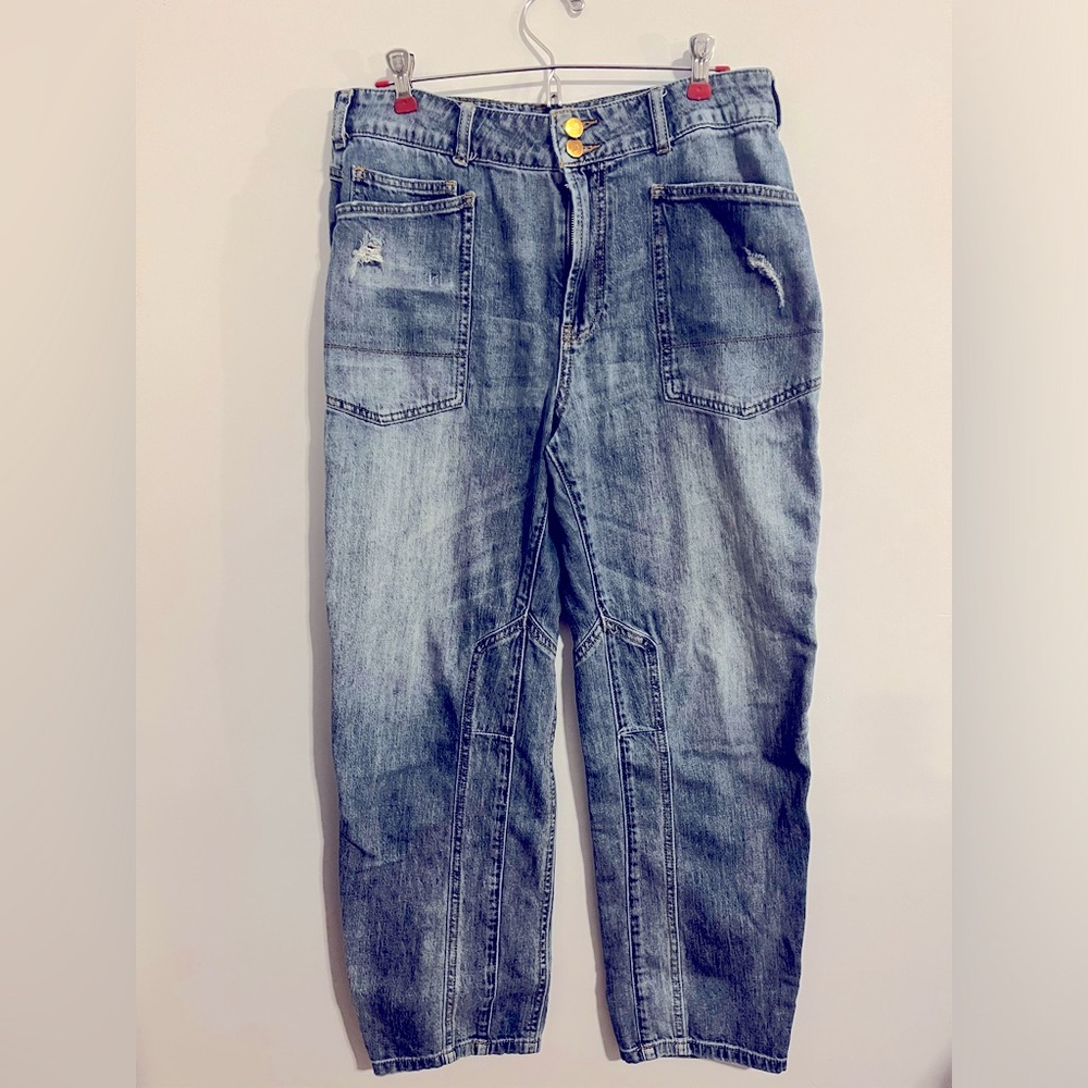 Pilcro the wanderer loose jeans